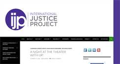Desktop Screenshot of internationaljusticeproject.com